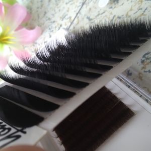 Real Volume Eyelash Extensions Mixed fans Lash Eyelashes 3D-6D 12 rows/tray 0.07 Easy Fan lashes Youcoolash Factory Big Promotion
