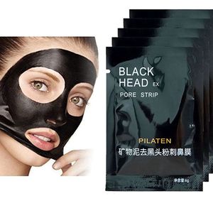 Pilaten Yüz Mineralleri Conk Burun Siyah Nokta Remover Maske Yüz Maskesi Burun Siyah Nokta Temizleyici 6G / PCS Ücretsiz Kargo