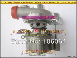 GT1444S 708847-5002S 708847-0002 708847 46756155 55191595 Turbo Turbolader Für Alfa-Romeo 147 Für Fiat Doblo bravo M724 1,9 L