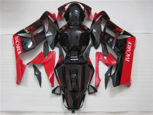 ABS plastfeedningar för Honda CBR1000RR 04 05 Vin Röd Svart Injektion Motorcykel Fairing Kit CBR1000RR 2004 2005 OT44