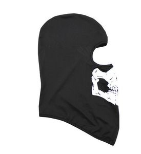 Motorrad Fahrrad Radfahren Schädel Kapuze Outdoor-Sportarten Hals Gesicht Cosplay Maske Schädel Maske Vollgesichts Kopf Haube Schutz Bandanas Party Masken