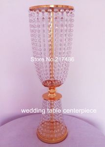 Centerpies Crystal Wedding Decoration Hot !! Kryształ ślubny Candelabra w sprzedaży, dekoracyjna wysoka kandelabra ślubna