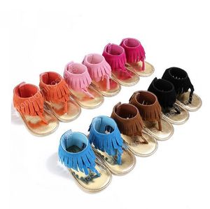 summer infant Tassel sandals baby leather sandals boys girls toddler casual shoes Multicolor high top baby shoes newborn floor walking shoes