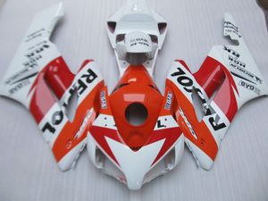 100% fit for Honda fairings CBR1000RR 04 05 red white injection mold fairing kit CBR1000RR 2004 2005 OT29