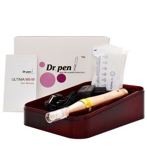 ワイヤレス電気ダーマペンDRペンULTIMA M5-W再充電式Derma PEN 5レベル調整可能0.25mm-2.5mm