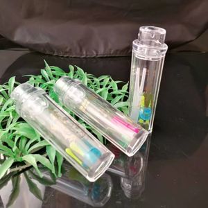 Nowe małe akrylowe akcesoria Hookah Bongs Glass Palanie Rurki Kolorowe mini wielokolorowe rury ręczne najlepsze łyżki glas