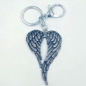 Rápido transporte anjo asas / asas keychain chaveiro chaveiro para chaves carro chaveiro anel lembrança casal handbag chaveiro a30