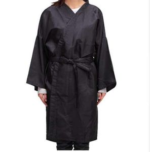 Skärande hår Vattentät Kimono Cloth Salon Barber Gown Cape Frisör 0511 Dropship