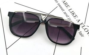 622S n Fashion Outdoor UV400 Protection Metal Solglasögon Kvinnor som kör glasögon unisex glas cykling strand solglasögon goggle svart