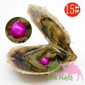vacuum packed 6-8mm round freshwater akoya shell pearl oyster natural dyed pearl oyster