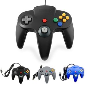 PC用USBインタフェースゲームコントローラGamePadジョイスティックN64コンピュータのJoypad DHL FedEx EMS Free Shipと互換性がありません