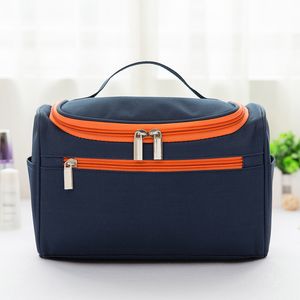 Trousse De Toilette Homme Transparente Kosmetiktasche Damen und Herren Große Make-up-Tasche Nylon Reisekosmetik Hängende Kulturtasche Cae