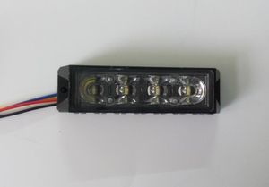 ECE R65 4*3W LED auto oberflächenmontage blitzscheinwerfer, Grill warnleuchten, notfalllampe, 18-blitz, wasserdicht, 2 teile/los