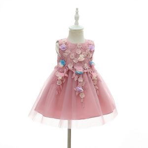 0-2 anni compleanno bambina battesimo vestito costumi neonato principessa bambini regalo battesimo indossare abiti per ragazze di fiori