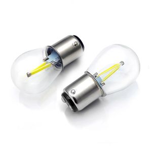 2 pcs 1157 Bay15D LED Luzes de Freio Super Brilhante P21 / 5W LED Bulbos de Carro Automático Fonte de Luz Luz Amarelo Vermelho Branco 12V