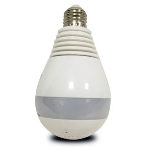 Bulb Light Drahtlose IP-Kamera Wi-Fi FishEye 960p 360-Grad-Mini-CCTV-Panoramakamera 1,3 MP/2,0 MP Home Security System V380