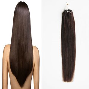 Brazilian Micro Loop Ring Extension Remy Hair Colored Hair Locks 10"-26''Micro Bead Hair Extensions 1g strand 100g