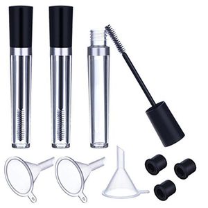 Wholesale 7.5ml Empty Mascara Tube with Eyelash Wand Eyelash Cream Container Bottle Rubber Inserts Funnels for Castor Oil