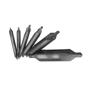 Set of 6 HSS Centre Drills 1//1.5//2//3//4//5mm Metal Lathe Working Tools Accs.