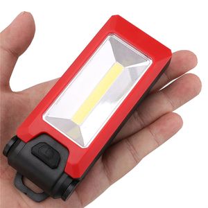 LED-arbete Ljus Magnetisk Foldkrok Hängande ficklampa Non-Slip Torch