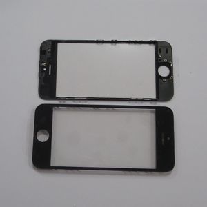 Ny för iPhone 5 / 5S / 5C Front Glas Touch Screen Ytterpanellins + Bezel Ram Reparation Byte Del