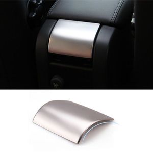 Stainless steel Central Armrest Box Cover decoration Ashtray Cigarette lighter panel trim For Volvo XC60 S60 V60 10-16