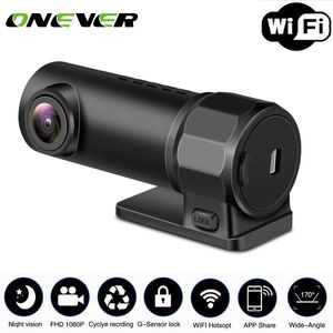Onever Dash Camera WiFi Sem Fio Carro DVR Câmera Digital Registrador Video Recorder DashCam Road Camcorder App Monitor Night Vision