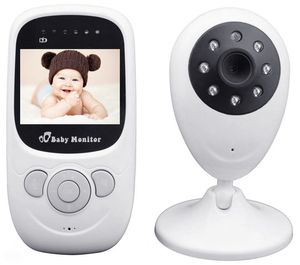 Kabelloser Baby-Schlafmonitor mit Kamera, Radio für Kleinkinder, Babysitter, digitales Video, Nachtsicht, Temperaturanzeige, Radio, Kindermädchen