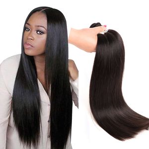 Indian Virign Hair Bundles 95-100g/piece Cambodia Human Hair Bundles Silky Straight 8-30inch Ruyibeauty Straight Wefts