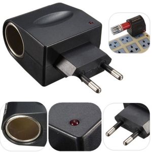 EU US Plug Hushållens billaddare Cigarettändare 110V-220V AC till DC 12V Bil Power Adapter Converter DHL FedEx EMS gratis frakt