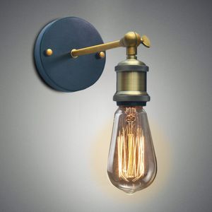 루이 Poulsen Sconce 벽 램프 빈티지 로프트 벽 빛 E27 에디슨 전구 철 레트로 산업 홈 조명 침대 옆 램프