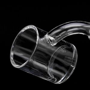 30mm XXL 2mm Thick Short Neck Quartz Nail with 10mm 14mm Domeless Bucket Beveled Edge Banger for Hookahs glass bongs