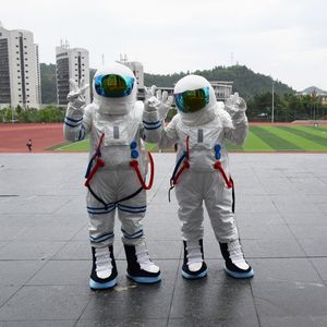 Professional custom astronaut mascot costume Men and Women Space suit Holloween Fancy Party Dress Carnival clothing Free Shipping