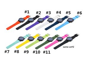 DHL Sports Silicone Watch Bands Strap para Samsung Galaxy Engrenagem S3 Classic SM-R770 S3 Frontier SM-R760 SM-R765 relógio inteligente