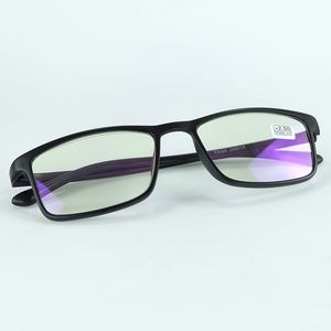2021 Neue gute und günstige Kunststoff-Lesebrille, schlanke, leichte Brillen mit den Power-Linsen für Arbeiter, alte Männer