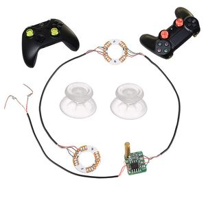 Transparente analógico DIY LED Light Thumb Sticks Mod Clear Thumbsticks Joystick Cap para PS4 Xbox One Controller Alta qualidade NAVIO RÁPIDO
