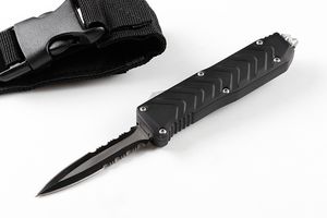 Küçük Kelebek toptan satış-Kelebek F121 Küçük Oto Taktik Bıçak C Siyah Blade EDC Cep Açık Survival Bıçaklar Xmas Hediye
