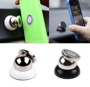 Wholesale magnetic dash mount resale online - 2 Colors Universal Magnetic Car Mount Holder Multifunction Rotary Phone Magic Car Dash Holder Magic Stand Mount FFA119