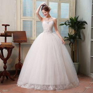 Custom MadeB Fashion Princess Lace Z Frezowanie Suknia Ślubna 2018 Tanie Balowe Suknie Bridal Suknie Vestido de Noiva