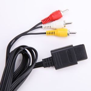 Newest AV Audio Video A V TV Cable Cord Connector for Nintendo 64 N64 GameCube NGC SNES SFC Controller Console