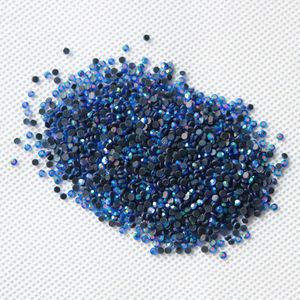 6SS 2mm DMC Crystal Hotfix Rhinestone Demir-On Işık Ab Hot Fix Stones SS6 1336