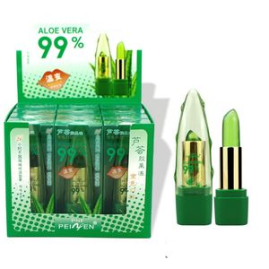 PEIFEN Aloe Vera Discolor Lipstick Long-lasting Natural Essence Moisturizing Lipsticks Branded High Quality Professional Lips Makeup