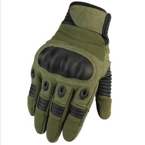 Touchscreen Tactical Cycling Motorcycle Combat Hard Knuckle Full Finger Gloves Rock Climbing Fast-Rope Fitness