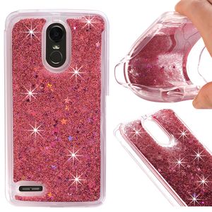 Telefon Hüllen Weiche TPU-Wassergel für Samsung A71 A51 A31 A21 A11 S21 S20 S10 Bling Flüssigkeit Quicksand Zurück mit OPP-Paket