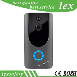 720P Wireless IP Camera Camera PIR Vídeo Porta Phone DoorPhone Da Bateria De Segurança Wi-Fi Camorls Wifi com Anel Chime