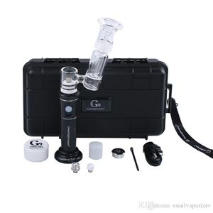 Newest portable dab rig mah rechargeable battery replaceable heating ceramic coil head glass bongs h enail h e nail plus