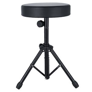 Professione Universal Drum Drum Throne Drum Chair Sgabello imbottito regolabile con piedini antiscivolo in Offerta