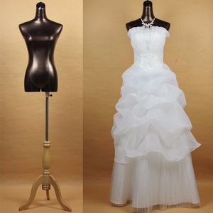 Mezzo corpo manichino femminile abito da sposa display manichino modello di moda vetrina