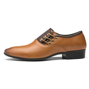 Oxford Buty dla Mężczyzn Czarne Klasyczne Buty Mężczyźni Moda Eleganckie Buty Suknia Ślubna 2019 Duży Rozmiar Zapatos Formales de Hombre Sepatu Pria