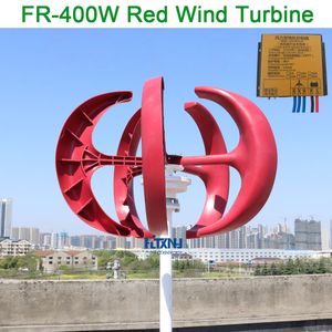 Lowest price 400w 12v 24v vertical wind turbine generator with maglev generator and MPPT charge controller